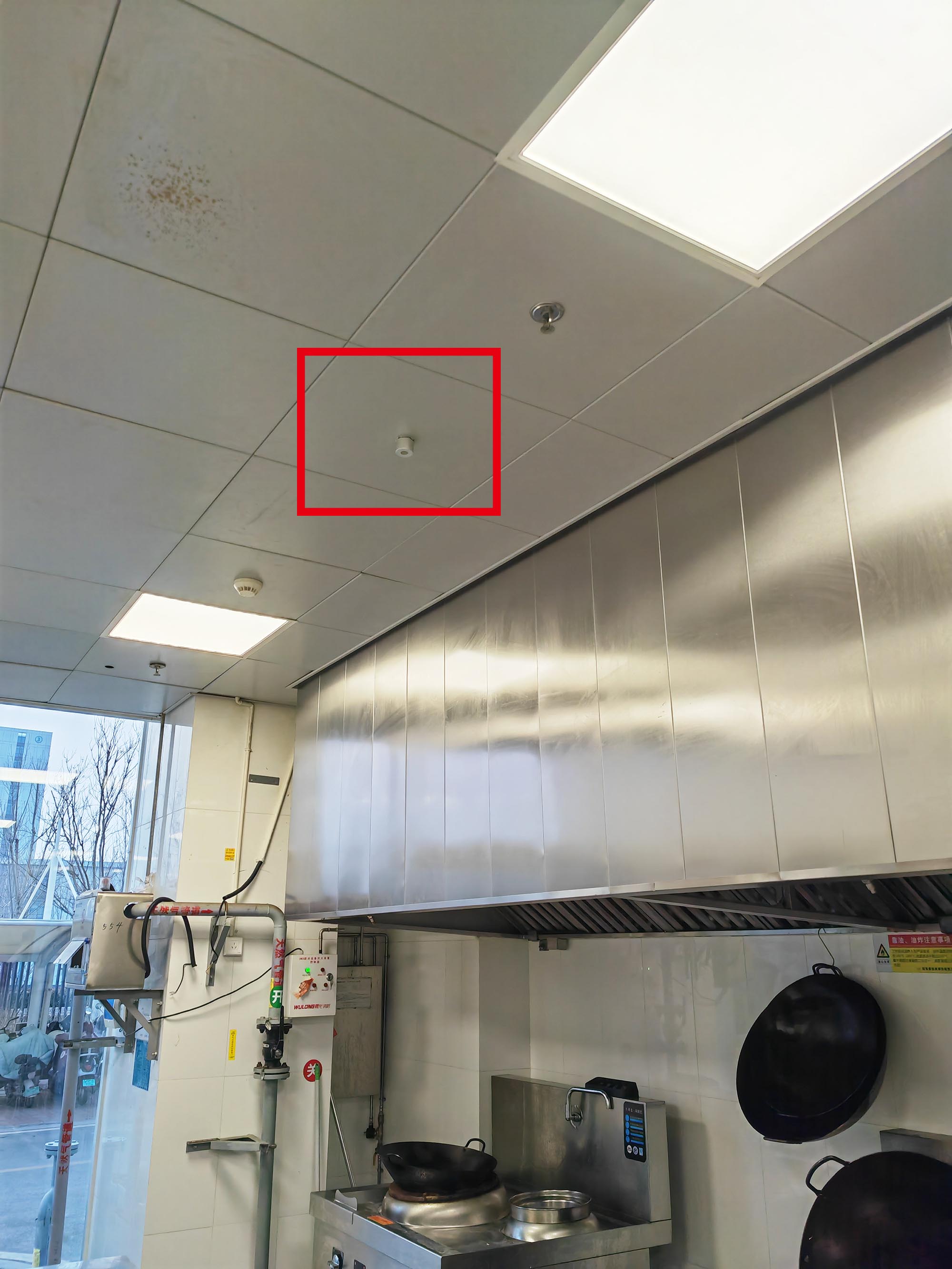 医院食堂燃气报警器